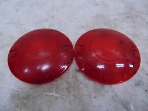 ハーレーダビッドソン レッド ウインカー レンズ 86-22 FLH、FLT P/N 68440-86 Harley Davidson Red Turn Signal Lens 86-22 FLH, FLT P/N 68440-86 【並行輸入品】