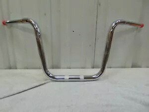 Khrome Works 12インチ 1-1/4インチ ファットセンター ボバー エイプ ハンガー ハンドルバー 300351 0601-3243 Khrome Werks 12\