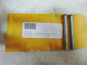 純正ハーレーダビッドソン六角穴付きヘッドネジ数量 2 P/N: 4825A Genuine Harley Davidson Hex Socket Head Screw Qty 2 P/N: 4825A 【並行輸入品】