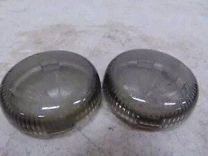 Chris Products デューススタイルウインカー用交換用スモークレンズ P/N DHD5S Chris Products Replacement Smoked Lens for Deuce-Style Turn Signals P/N DHD5S 【並行輸入品】