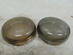 Chris Products デューススタイルウインカー用交換用スモークレンズ P/N DHD5S Chris Products Replacement Smoked Lens for Deuce-Style Turn Signals P/N DHD5S 【並行輸入品】