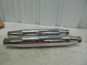 ハーレーダビッドソン ストック クローム マフラー 01-06 FXD P/N 64941-01 Harley Davidson Stock Chrome Mufflers 01-06 FXD P/N 64941-01 【並行輸入品】