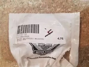 純正ハーレーダビッドソン ロックワッシャー - 3 P/N: 33335-79 Genuine Harley Davidson Lockwashers - 3 P/N: 33335-79 【並行輸入品】