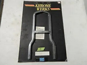Khrome Werks クロム 6.69 インチ ミニ ローボーイ アップライト シーシーバー 数量 1 P/N: DS-263605 Khrome Werks Chrome 6.69\