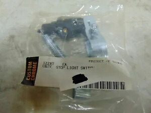 カスタム クローム ユニバーサル スプリング スタイル ストップ ブレーキ ライト スイッチ P/N: 12287 90-0506 Custom Chrome Universal Spring Style Stop Brake Light Switch P/N: 12287 90-0506 【並行輸入品】