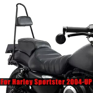 高さ 20 インチ シーシーバー バックレスト 04-2023 ハーレー スポーツスター XL アイアン 883 1200 48 72用 20\