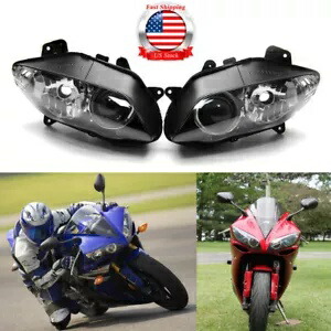 クリアヘッドライトヘッドランプハウジングアセンブリヤマハ YZF R1 2004 2005 2006 US Clear Headlight Head Lamp Housing Assembly For Yamaha YZF R1 2004 2005 2006 US 【並行輸入品】