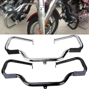口ひげエンジンガードハイウェイクラッシュバーハーレーツーリングエレクトラグライドFL CVO用 Mustache Engine Guard Highway Crash Bar For Harley Touring Electra Glide FL CVO 【並行輸入品】