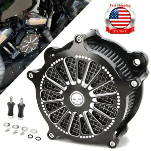 ハーレーツーリングソフテイルダイナライダーカスタムFXS CNCエアクリーナーインテークフィルター用 For Harley Touring Softail Dyna Rider Custom FXS CNC Air Cleaner Intake Filter 【並行輸入品】