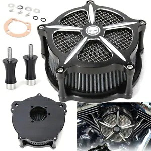 ハーレーエレクトラストリートグライドソフテイルダイナ FLS CNC エアクリーナーインテークフィルター用 For Harley Electra Street Glide Softail Dyna FLS CNC Air Cleaner Intake Filter 【並行輸入品】