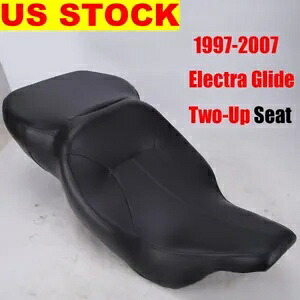 97-07 ハーレーエレクトラグライド ウルトラクラシック ツーアップ ドライバー ライダー 助手席用 For 97-07 Harley Electra Glide Ultra Classic Two-Up Driver Rider Passenger Seat 【並行輸入品】