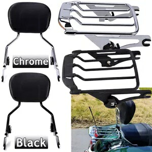 ハーレーエレクトラグライドバックレストシーシーバー/エアウイング荷物ラック 2014-2022 US For Harley Electra Glide Backrest Sissy Bar /Air Wing Luggage Rack 2014-2022 US 【並行輸入品】