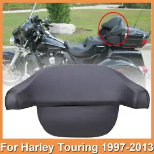 キングトランク背もたれパッド ハーレーエレクトラグライド 97-13 チョップドツアーパックパックに適合 King Trunk Backrest Pad Fit For Harley Electra Glide 97-13 Chopped Tour Pak Pack 【並行輸入品】