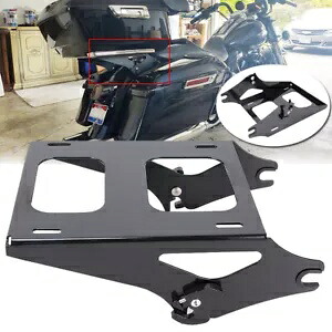 US ブラック ツーアップ ツアー パック Pak マウント 荷物ラック ハーレー ウルトラ リミテッド 2014+ US Black Two-Up Tour Pack Pak Mount Luggage Rack For Harley Ultra Limited 2014+ 【並行輸入品】