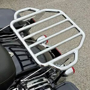 取り外し可能な 2 アップ マウント 荷物ラック ハーレー CVO ウルトラ リミテッド ツアー パック 2009-24 用 Detachable 2-Up Mount Luggage Rack For Harley CVO Ultra Limited Tour Pak 2009-24 【並行輸入品】