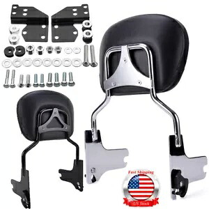 バックレスト シーシーバー/ハーレー ツーリング ロードキング ストリート グライド クラシック用ドッキング Backrest Sissy Bar / Docking For Harley Touring Road King Street Glide Classic 【並行輸入品】