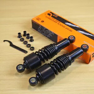リアショックアブソーバー ハーレーツーリング FLH/FLT 80-17 スポーツスター XL 883 1200 ダイナ用 Rear Shock AbsorberS For Harley Touring FLH/FLT 80-17 Sportster XL 883 1200 Dyna 【並行輸入品】
