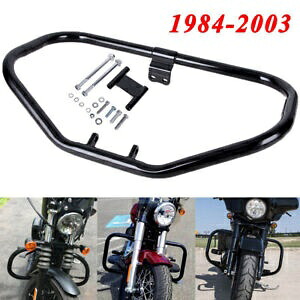 エンジンガードクラッシュバーブラックハーレースポーツスター 883 XLH1200 XL XR 1984-2003 US Engine Guard Crash Bar BLACK For Harley Sportster 883 XLH1200 XL XR 1984-2003 US 【並行輸入品】