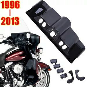 インナーフェアリングスイッチキャップキット ブラック ハーレーエレクトラグライドスタンダード 1996-2013用 Inner Fairing Switch Cap Kit BLACK For Harley Electra Glide Standard 1996-2013 【並行輸入品】