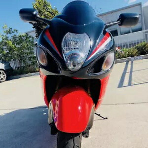 クリアフロントオートバイヘッドライトスズキ隼 GSXR1300 99-07/GSX1300R EA Clear Front Motorcycle Headlight For SUZUKI HAYABUSA GSXR1300 99-07/GSX1300R EA 【並行輸入品】