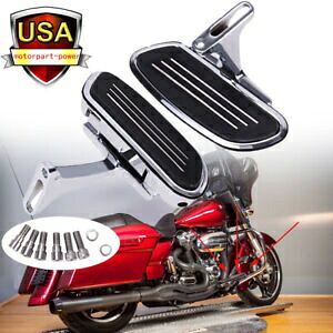 助手席フロアボードフットボードハーレーツーリングロードストリートグライド93-23に適合 Passenger Floorboard Footboard Fit For Harley Touring Road Street Glide 93-23 【並行輸入品】