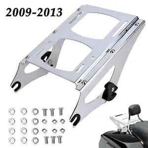 取り外し可能なツーアップ ツアー パック マウンティング ラック ハーレー 2009-2013 ロード ストリート グライド用 Detachable Two-Up Tour Pack Mounting Rack For Harley 2009-2013 Road Street Glide 【並行輸入品】