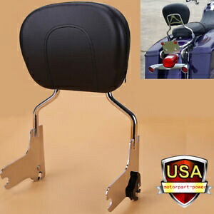 乗客用シーシーバーバックレストパッドハーレーツーリングストリートグライドFLHX 1997-2008用 Passenger Sissy Bar Backrest Pad For Harley Touring Street Glide FLHX 1997-2008 【並行輸入品】