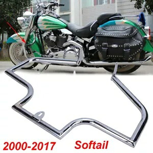 エンジンガード クラッシュバー 2000-2017 2013 14 ハーレー ヘリテージ ソフテイル FLST FLSTF 用 Engine Guard Crash Bar For 2000-2017 2013 14 Harley Heritage Softail FLST FLSTF 【並行輸入品】