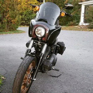 ブラックスモークフェアリングキット ハーレークラブスタイル ダイナ スーパーグライド FXR T-スポーツ FXDXT用 Black Smoke Fairing Kit For Harley Club Style Dyna Super Glide FXR T-Sport FXDXT 【並行輸入品】