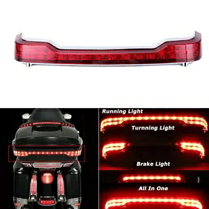 LED ブレーキテールターンシグナル ツアーパックパック トランクライト ハーレーツーリング FLHT用 LED Brake Tail Turn Signals Tour Pak Pack Trunk Lights For Harley Touring FLHT 【並行輸入品】