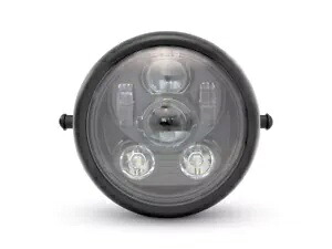 6.5 インチ LED ヘッドライト プロジェクターは Mutt RS-13 Super-4 Mastiff GT-SS モデルに適合します 6.5" LED Headlight Projector fits Mutt RS-13 Super-4 Mastiff GT-SS Models 【並行輸入品】|カスタムパーツ WORLD倉庫