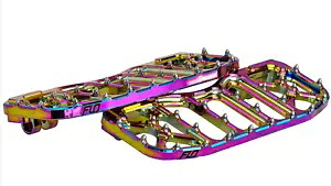 Flo Motorsports V5 BAGGER / ツーリングハーレーフロアボード - ジェット燃料 FLO MOTORSPORTS V5 BAGGER / TOURING HARLEY FLOOR BOARDS - JET FUEL 【並行輸入品】