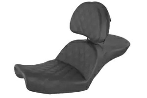 SADDLEMEN 0803-0682 896-04-030LS エクスプローラーシート - 格子ステッチ - バックレスト SADDLEMEN 0803-0682 896-04-030LS Explorer Seat - Lattice Stitched - Backrest 【並行輸入品】