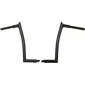 FAT BAGGERS 0601-4823 908014-B 1-1/4 インチ EZ インストール ポインテッド トップ ハンドルバー-14 インチ ブラック FAT BAGGERS 0601-4823 908014-B 1-1/4\