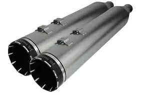 KHROME WERKS(クロムワークス) ツーリング用 HP-Plus 4.5インチ スリップオンマフラー 1801-1451 202630 KHROME WERKS 1801-1451 202630 HP-Plus 4.5\