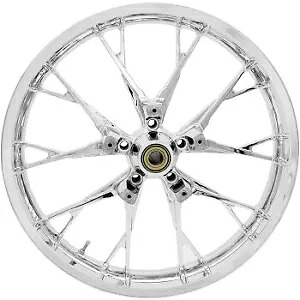 COASTAL MOTO 0201-2387 3D-MAR213CH マーリン プレシジョンキャスト 3D フロントホイール COASTAL MOTO 0201-2387 3D-MAR213CH Marlin Precision Cast 3D Front Wheel 【並行輸入品】