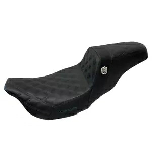 SADDLEMEN ダークグリーンステッチ 0801-1174 SC80807DB プロシリーズ SDC パフォーマンスシート SADDLEMEN DARK GREEN STITCH 0801-1174 SC80807DB Pro Series SDC Performance Seat 【並行輸入品】