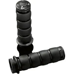 KURYAKYN 0630-1047 6320 ISO -ハーレー用グリップ - ケーブル - ブラック KURYAKYN 0630-1047 6320 ISO -Grips for Harley - Cable - Black 【並行輸入品】