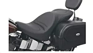 SADDLEMEN 8150JS シート - Explorer? - 背もたれなし - ステッチ - ブラック - Softai SADDLEMEN 8150JS Seat - Explorer? - Without Backrest - Stitched - Black - Softai 【並行輸入品】