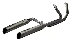 KHROME WERKS- 201525- 2-into-2 ドミネーター エキゾースト システム-4-1/2 インチ マフラー KHROME WERKS- 201525- 2-into-2 Dominator Exhaust System-4-1/2\