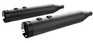 KHROME WERKS 1801-1289 202845 HP-Plus 4.5インチ スリップオン マフラー ブラック - タービンチップ KHROME WERKS 1801-1289 202845 HP-Plus 4.5\