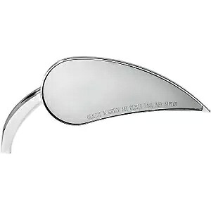 ARLEN NESS 0640-0323 13-091 Rad III ミラー - ティアドロップ - クローム - 右 ARLEN NESS 0640-0323 13-091 Rad III Mirror - Tear Drop - Chrome - Right 【並行輸入品】