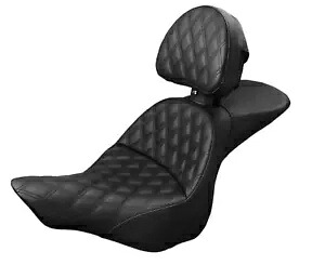 サドルメン 0802-0977 813-27-030LS エクスプローラーシート -格子ステッチ- 背もたれ- FXSB SADDLEMEN 0802-0977 813-27-030LS Explorer Seat -Lattice Stitched- Backrest- FXSB 【並行輸入品】