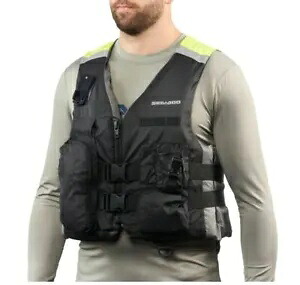 新品 Sea-Doo ユニセックス エクスプローラー パーソナル フローテーション デバイス PFD 3X-Large ブラック New Sea-Doo Unisex Explorer Personal Flotation Device PFD 3X-Large Black 【並行輸入品】