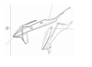 新しい KTM スポイラーセット EXC/XC-W 2022 - 79108054000HDA NEW KTM SPOILER SET EXC/XC-W 2022 - 79108054000HDA 【並行輸入品】