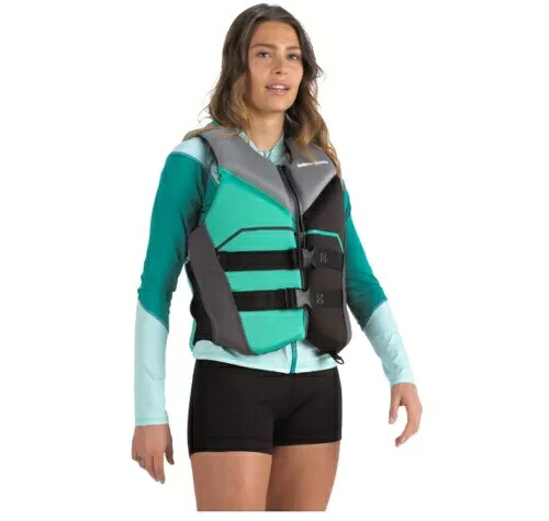 新品 Sea-Doo フリーダム PFD/ ライフ ジャケット - ティール - XL - 2859801274 New Sea-Doo Freedom PFD/ Life Jacket -Teal - XLarge - 2859801274 【並行輸入品】