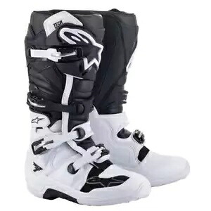 アルパインスターズ Tech-7 モトクロス MX ブーツ ホワイト/ブラック US 10 Alpinestars Tech-7 Motocross MX Boots White/Black US 10 【並行輸入品】