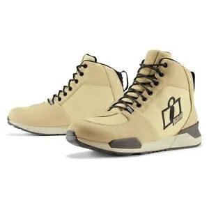 新しい ICON ターマック防水オートバイ ブーツ - タン - サイズ 12 3403-1074 New ICON Tarmac Waterproof Motorcycle Boots - Tan - Size 12 3403-1074 【並行輸入品】
