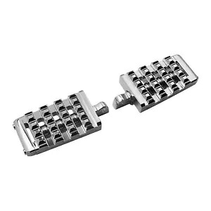 クロームフットペグフットペグハーレーツーリングロードストリートグライドソフテイルダイナに適合 Chrome Footpeg Foot Pegs Fit For Harley Touring Road Street Glide Softail Dyna 【並行輸入品】