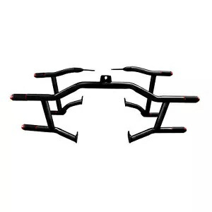 ハイウェイ エンジン ガード バー & サドルバッグ ガード ハーレー ツーリング グライド 09-24 に適合 Highway Engine Guard Bar & Saddlebag Guards Fit For Harley Touring Glide 09-24 【並行輸入品】